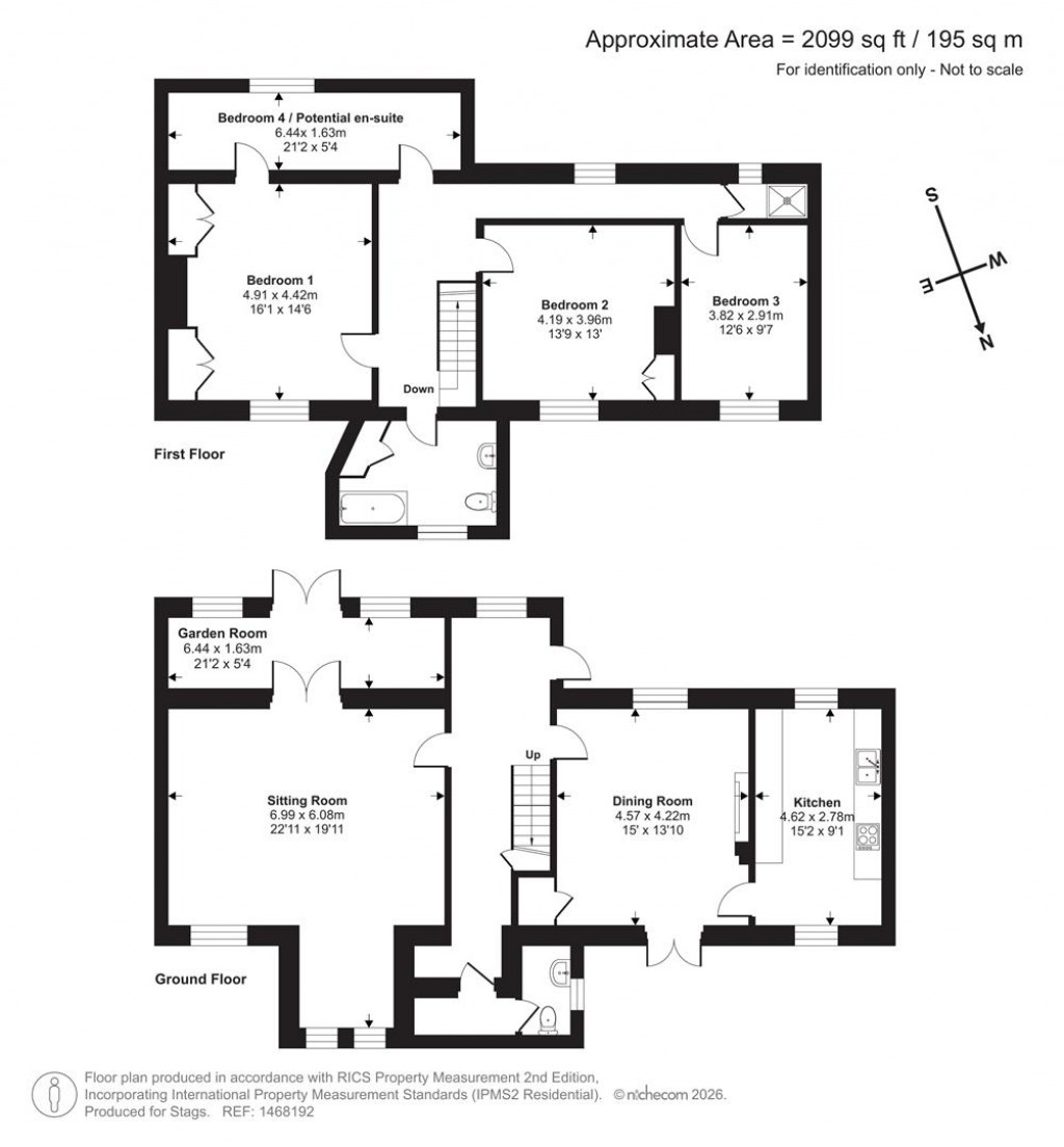 Floorplans For Trull, Taunton