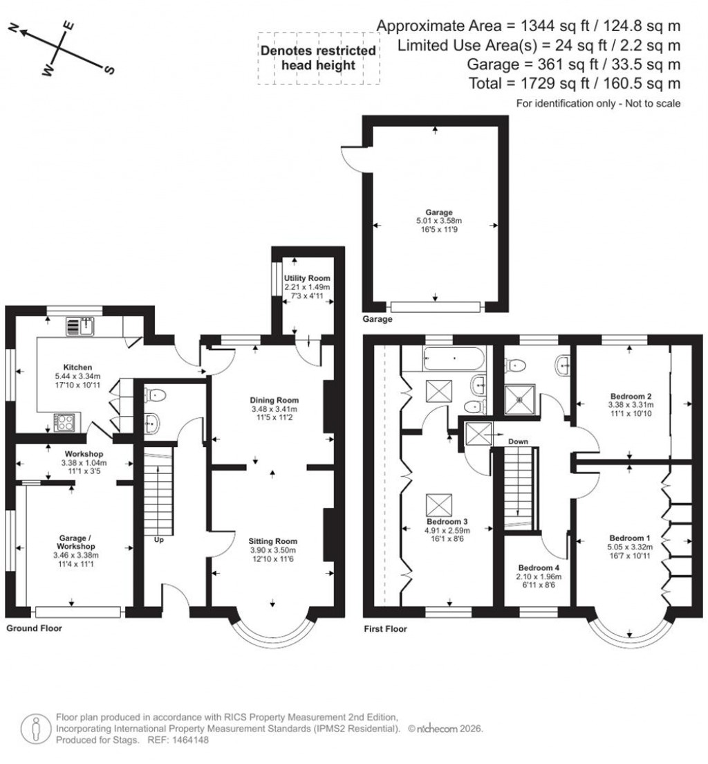 Floorplans For Baileys Meadow, Stoke Fleming, Dartmouth