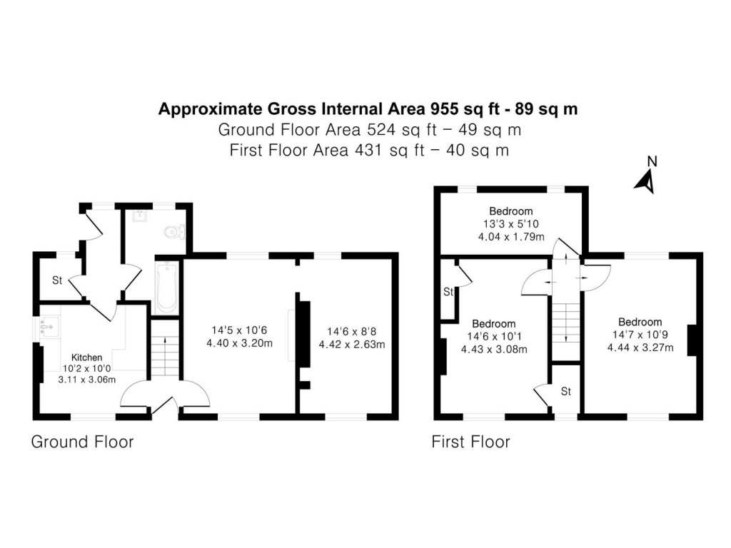 Floorplans For High Street, Hempstead, Saffron Walden