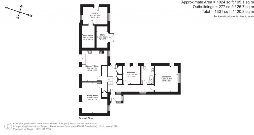 Floorplans For Moretonhampstead, Newton Abbot