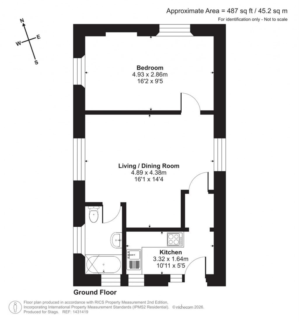 Floorplans For Moretonhampstead, Newton Abbot