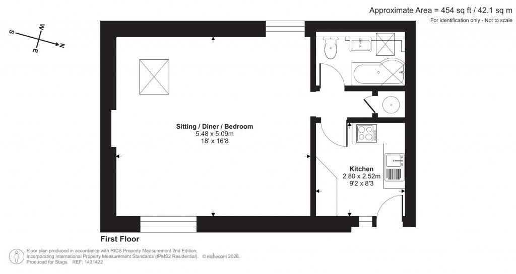 Floorplans For Moretonhampstead, Newton Abbot