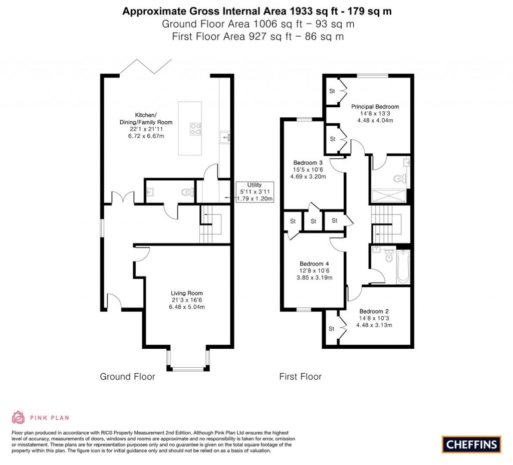Floorplans For Cambridge Road, Cambridge