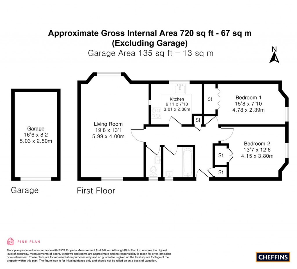 Floorplans For Cherwell Court, Cambridge