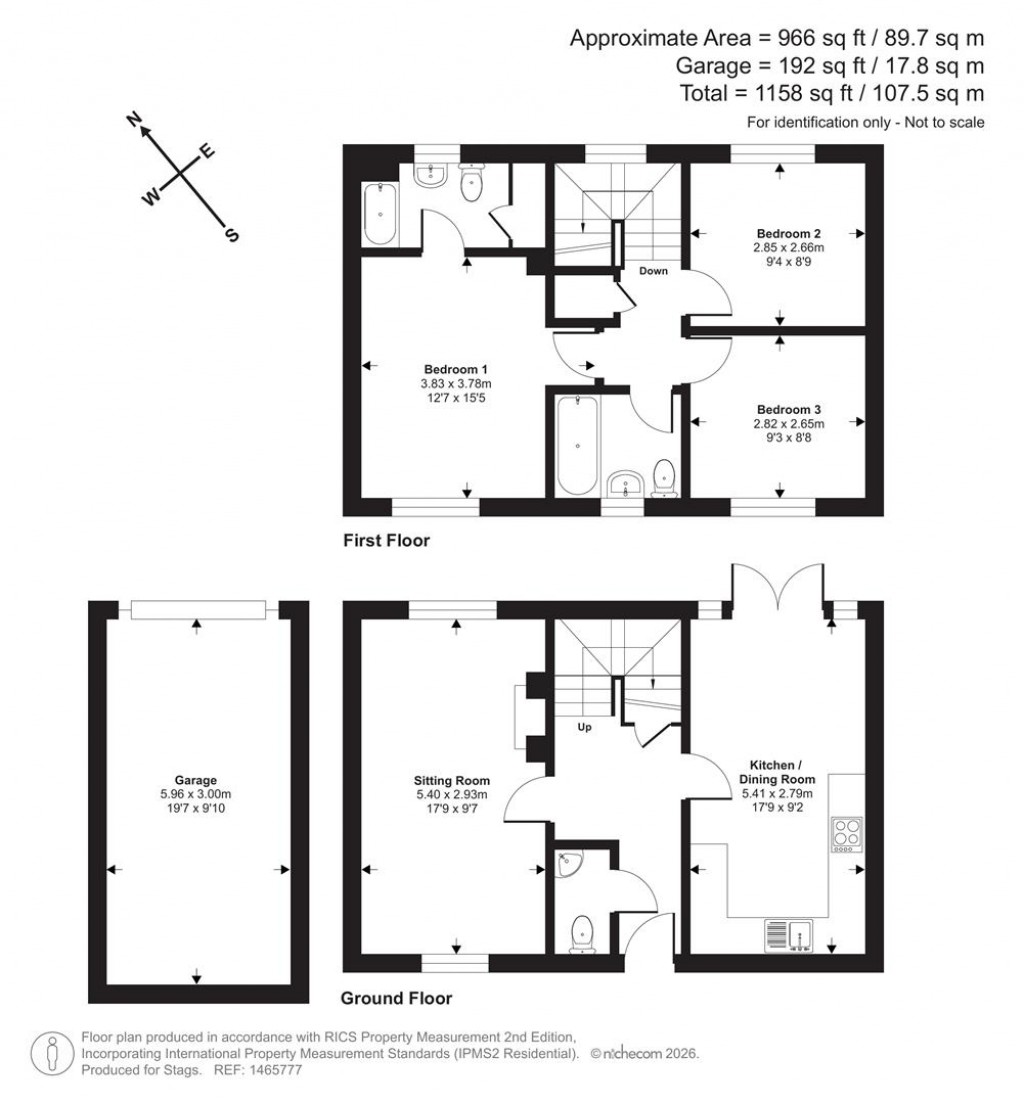 Floorplans For Drake Meadows, Churchinford, Taunton