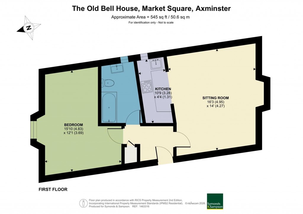 Floorplans For Market Square, Axminster
