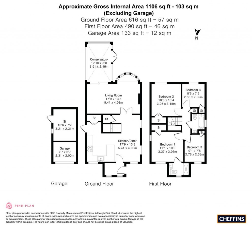 Floorplans For Kentwell Place, Burwell