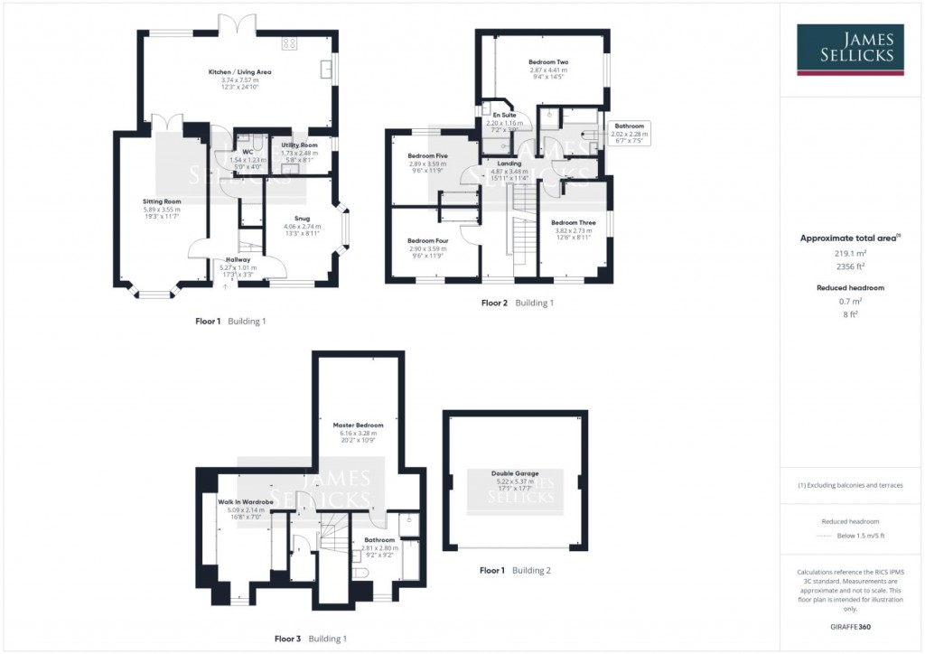 Floorplans For The Bosworth, Stoughton Park, Oadby, Leicestershire