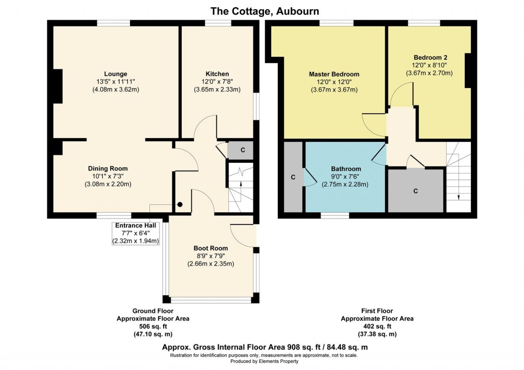 Floorplans For Harmston Road, Aubourn, Lincoln