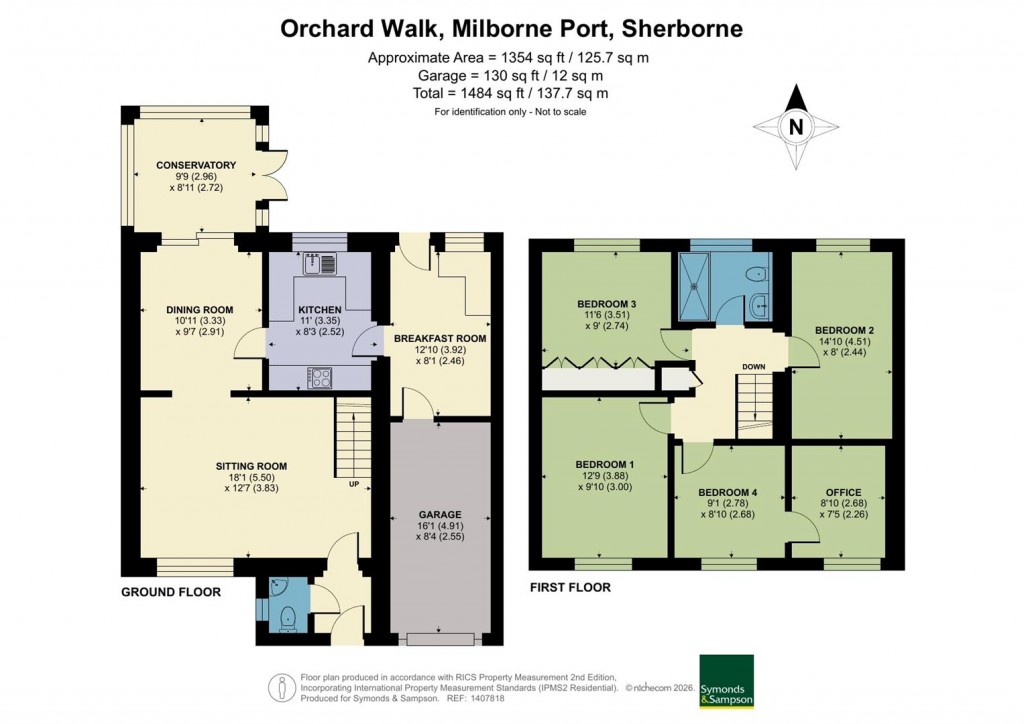 Floorplans For Orchard Walk, Milborne Port, Sherborne