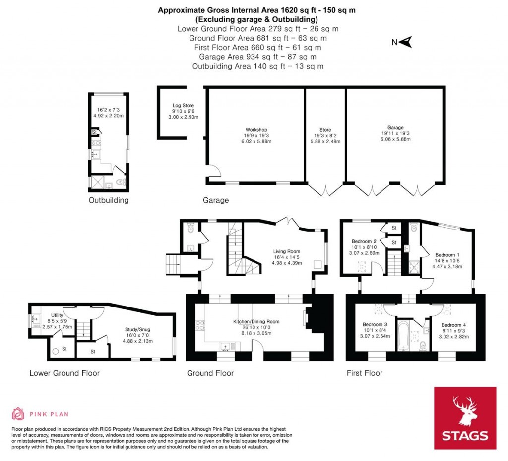 Floorplans For Ladock, Truro