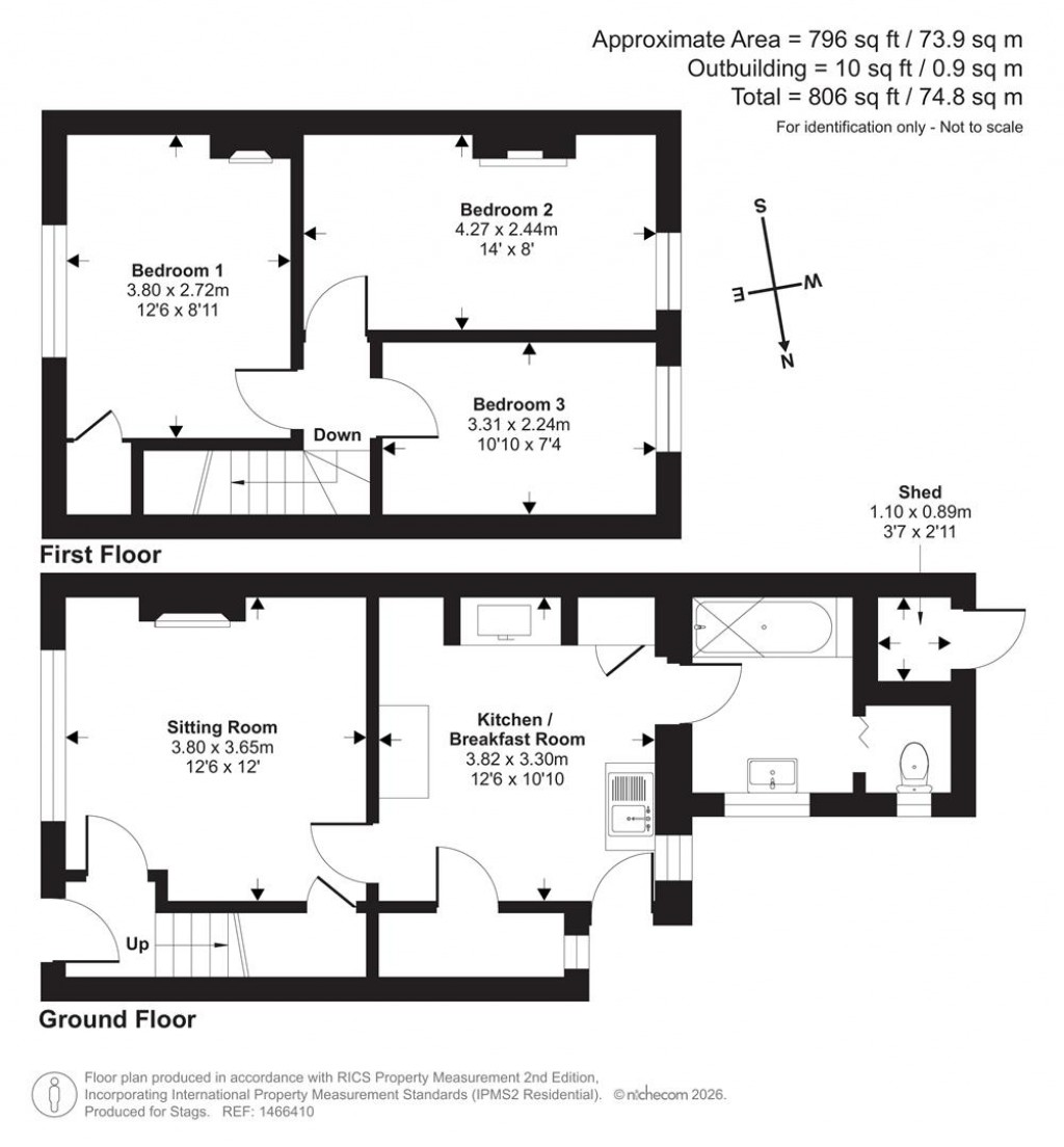 Floorplans For Rockbeare, Exeter