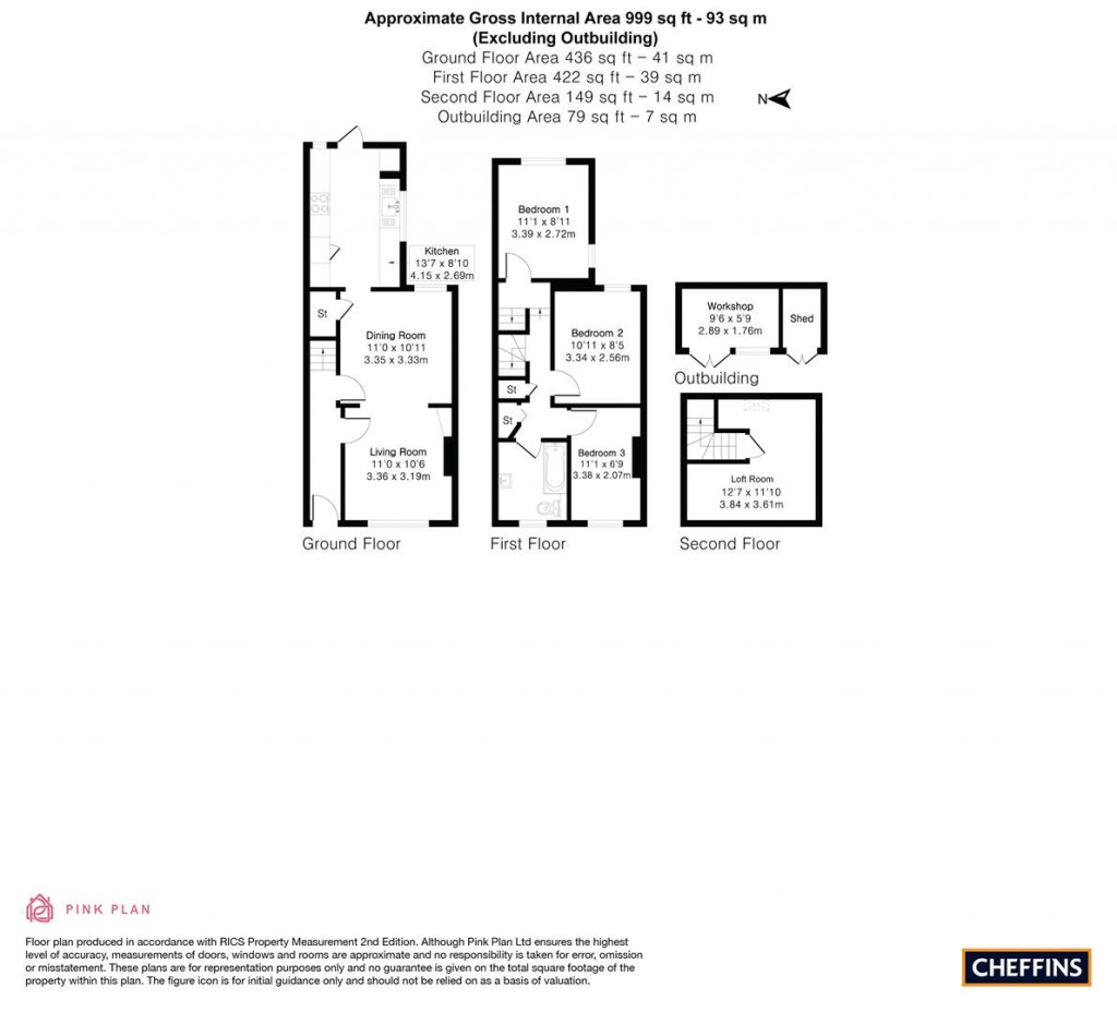 Floorplans For Cyprus Road, Cambridge