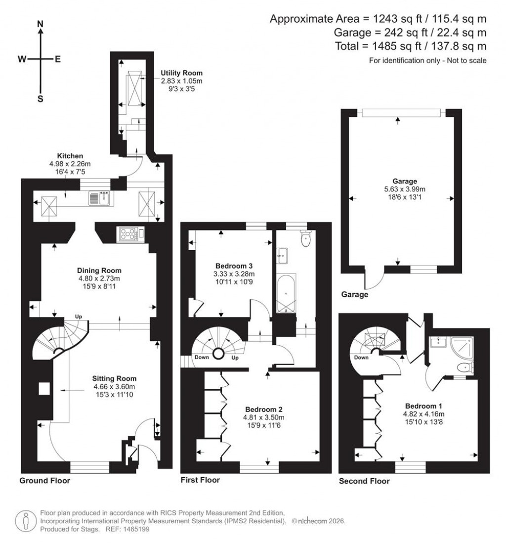 Floorplans For Fore Street, Plympton, Plymouth