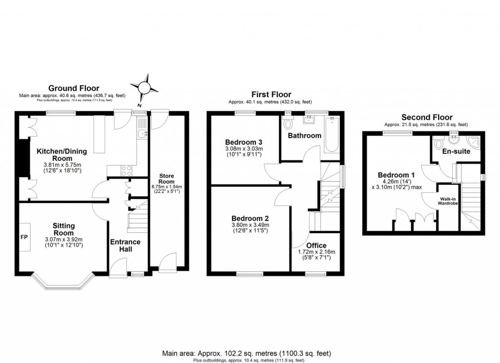Floorplans For Victoria Road, Dartmouth