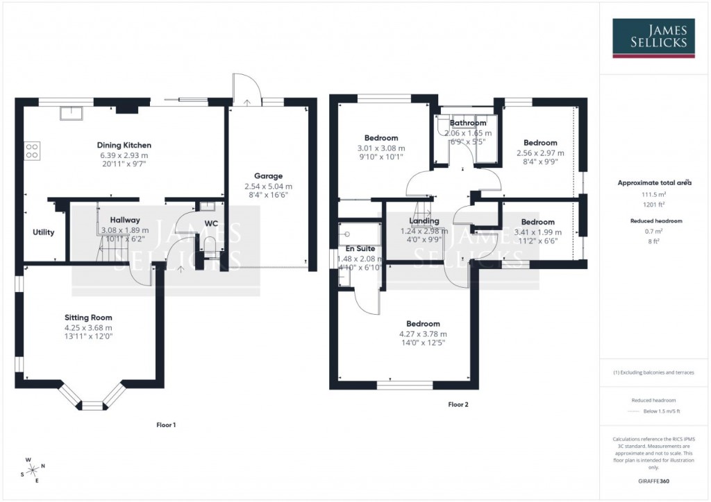 Floorplans For Orchid Close, Hamilton, Leicester