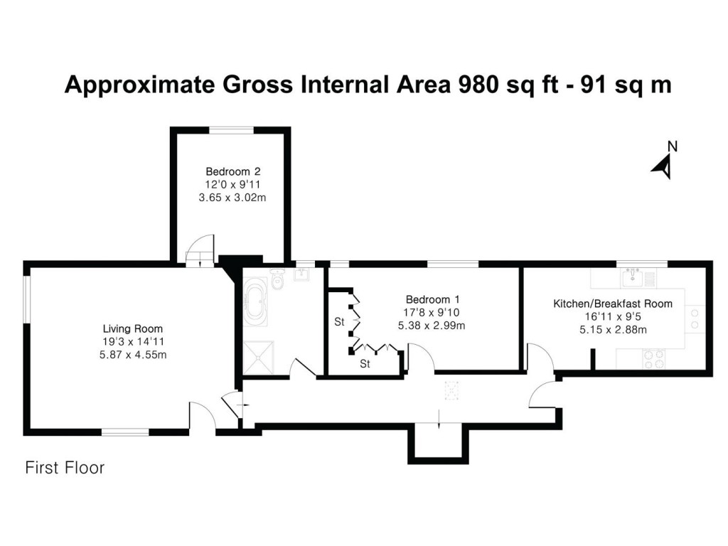 Floorplans For Little Walden, Saffron Walden