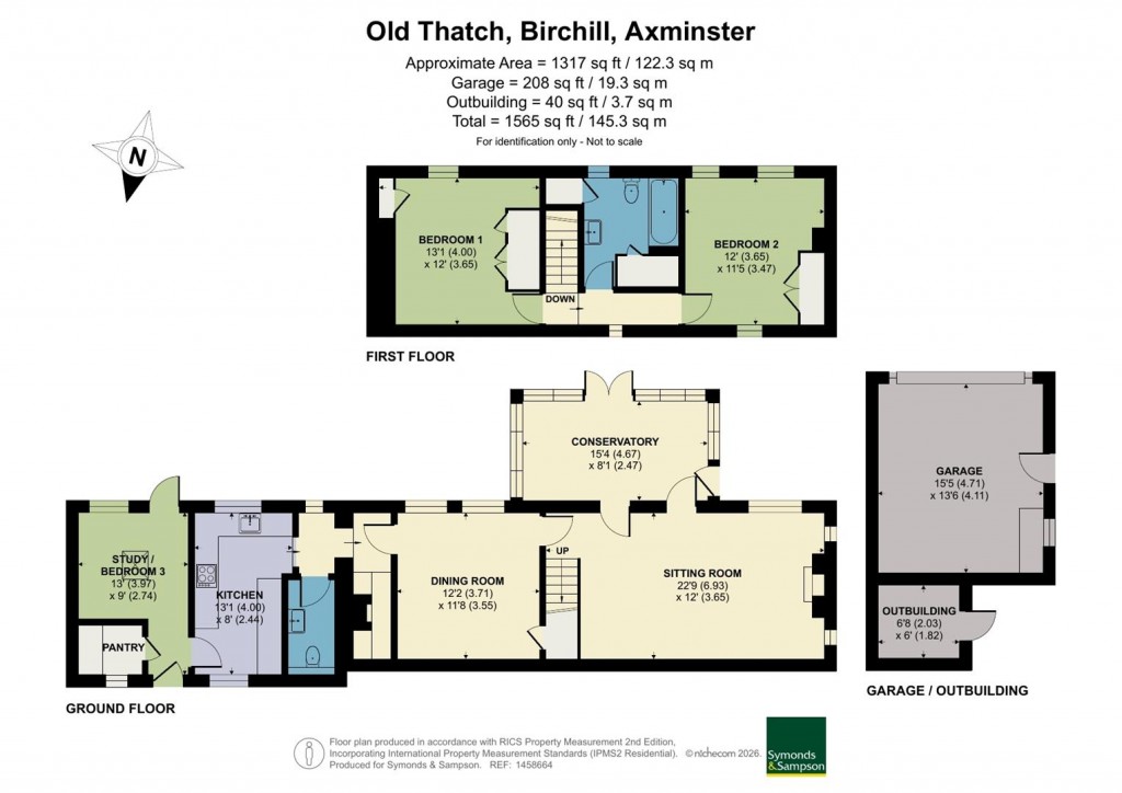 Floorplans For Birchill, Axminster