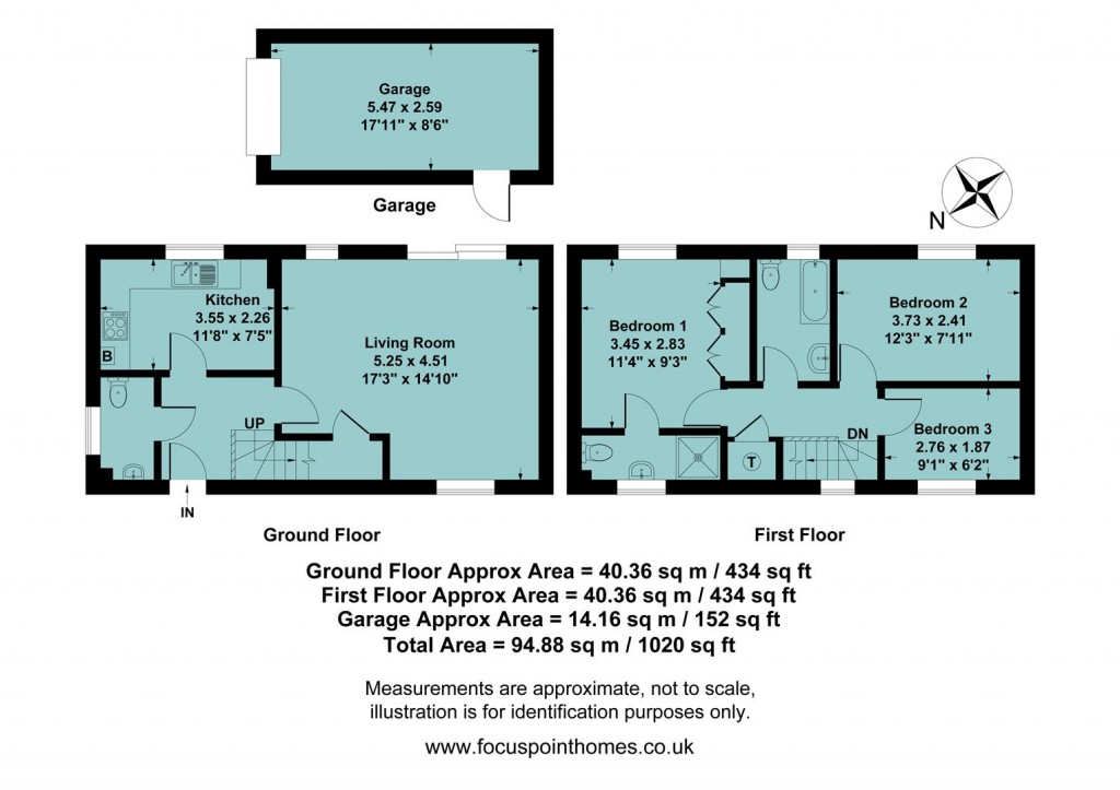 Floorplans For Thenford Road, Middleton Cheney, Banbury