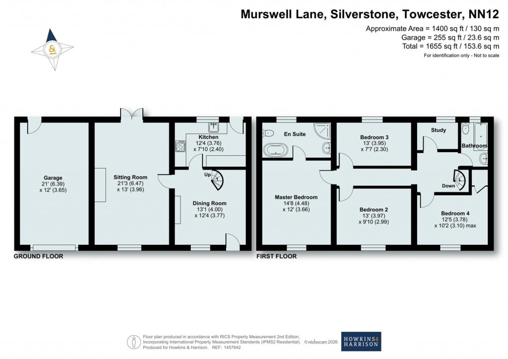 Floorplans For Murswell Lane, Silverstone, NN12