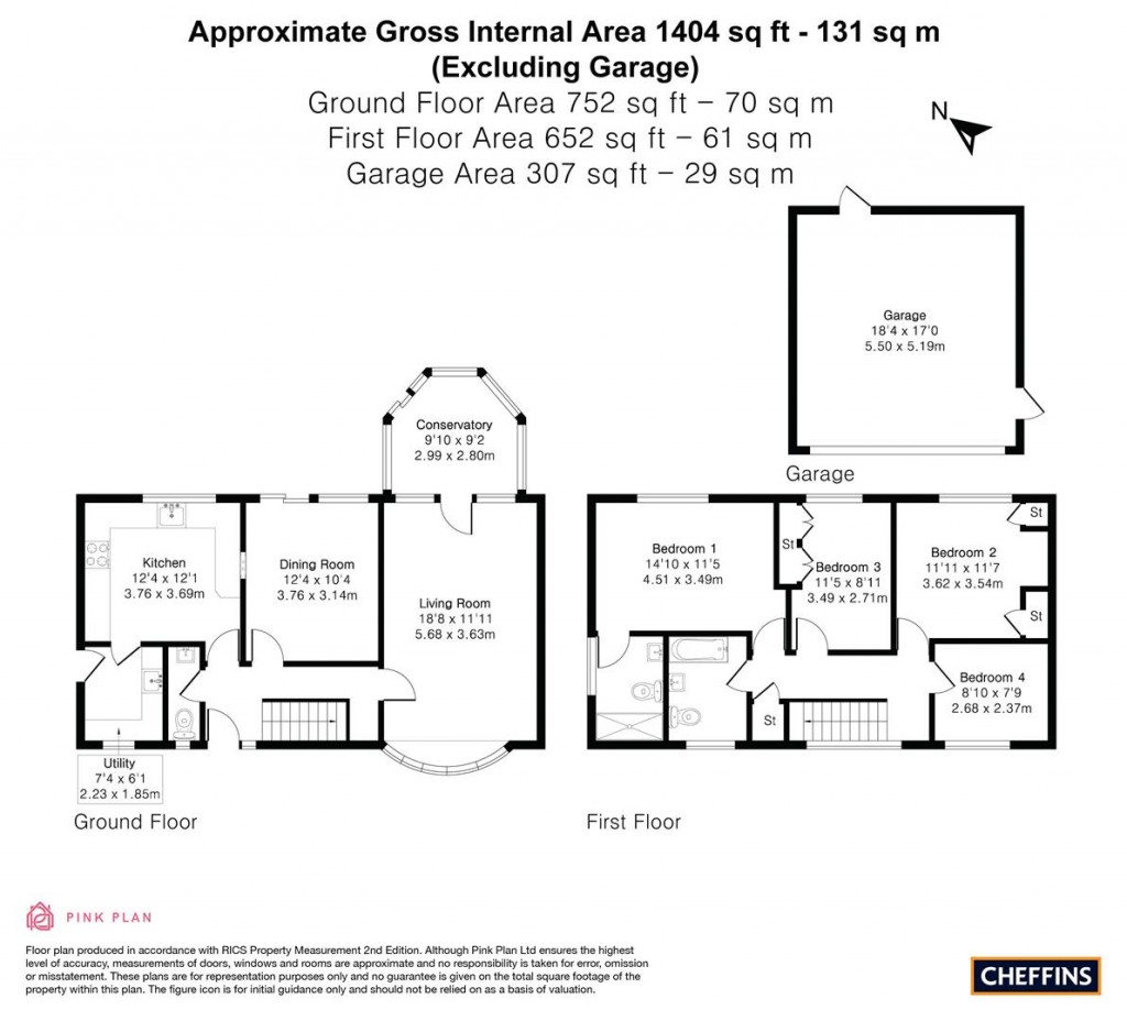 Floorplans For St Albans, Fordham Road, Newmarket