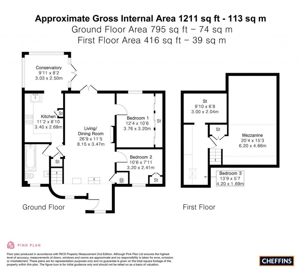 Floorplans For Hamilton Road, Newmarket