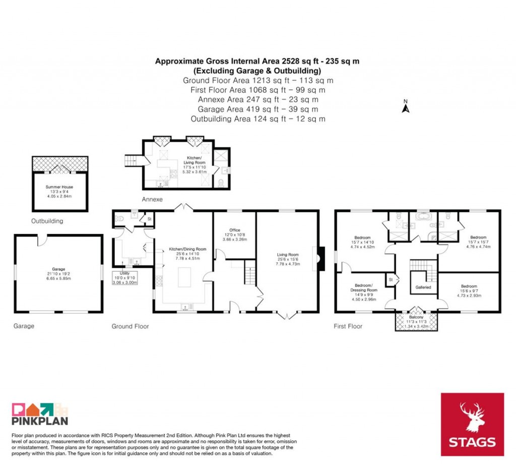 Floorplans For Trewoon Road, Mullion, Helston