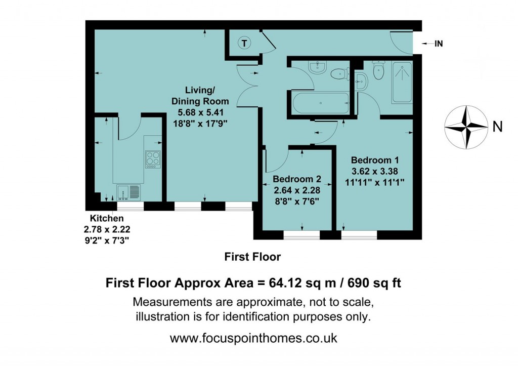 Floorplans For Coopers Gate, Banbury