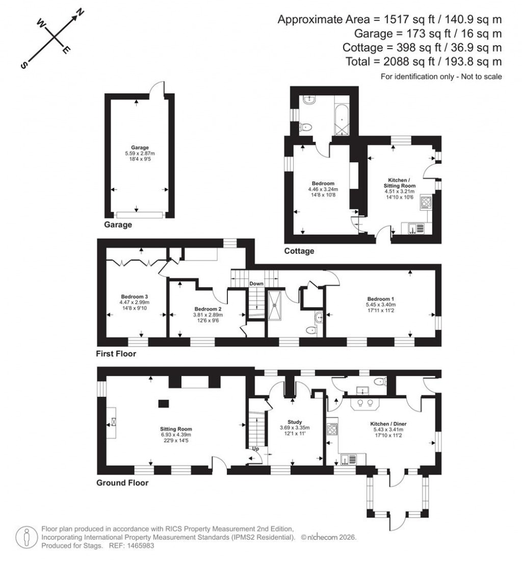 Floorplans For Sigford, Newton Abbot