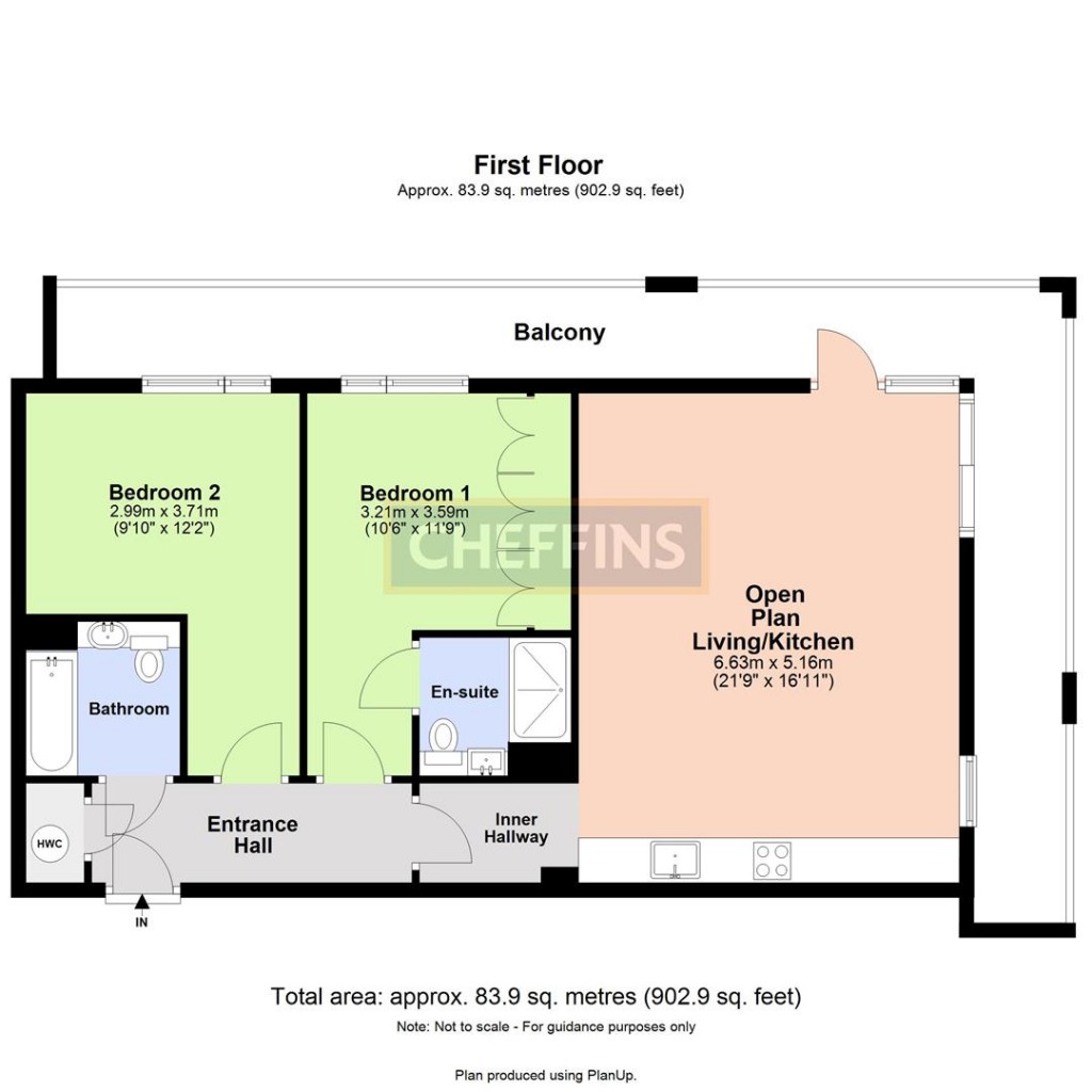 Floorplans For Seekings Close, Trumpington, Cambridge