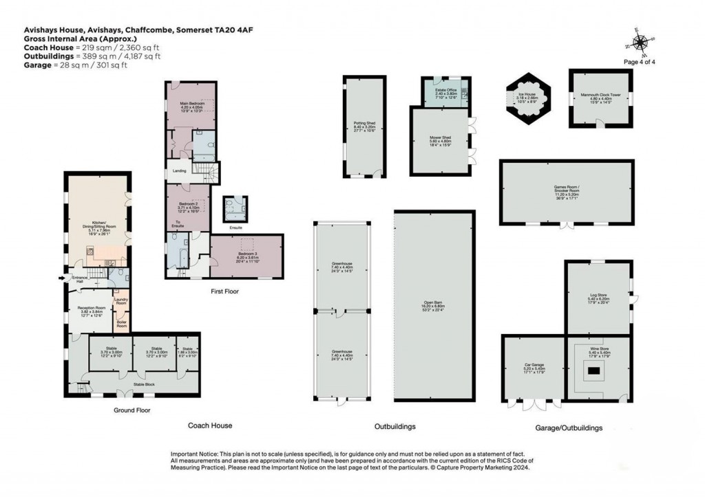 Floorplans For Avishays, Chaffcombe