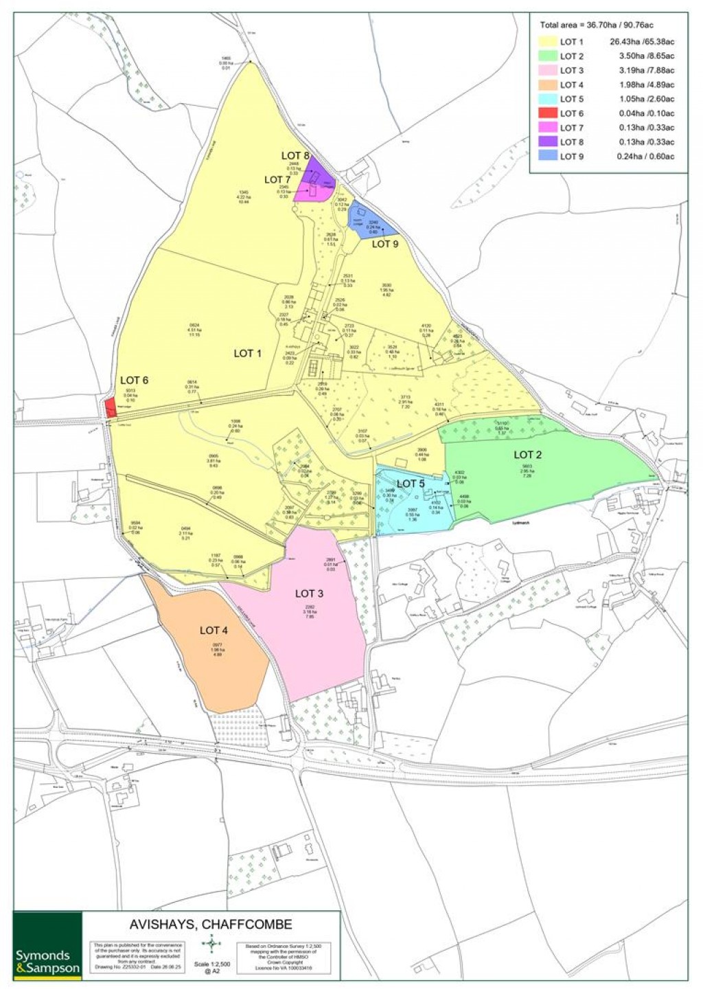 Floorplans For Avishays, Chaffcombe