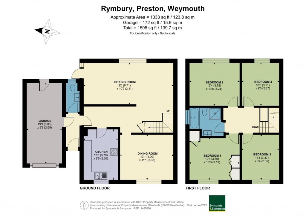 Floorplans For Rymbury, Preston, Weymouth