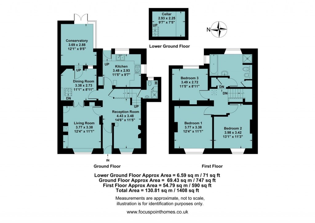 Floorplans For Church Street, Bodicote