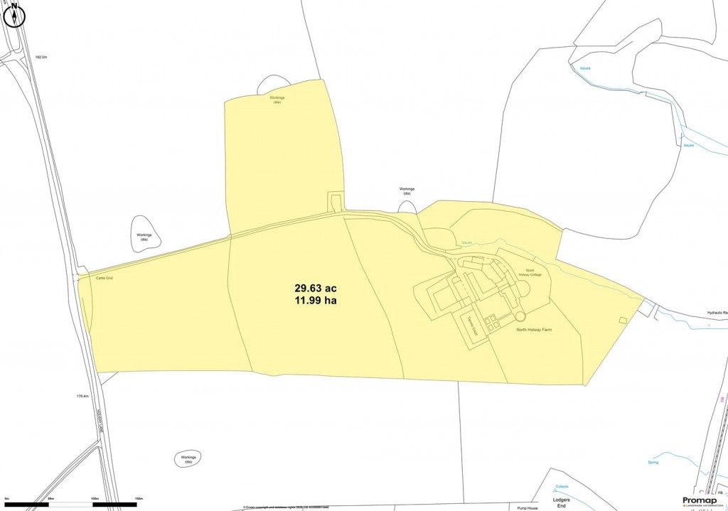 Floorplans For Higher Holway Farm, Cattistock, Dorchester