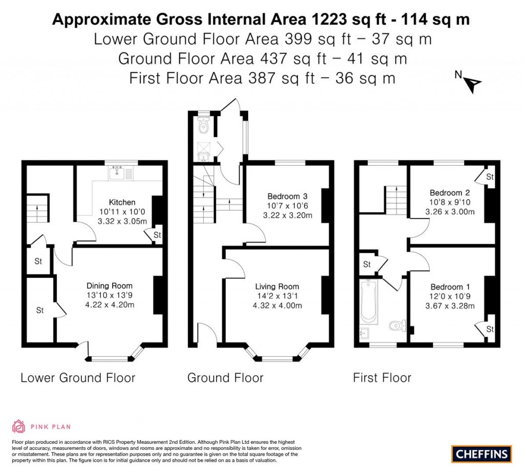 Floorplans For Hills Road, Cambridge