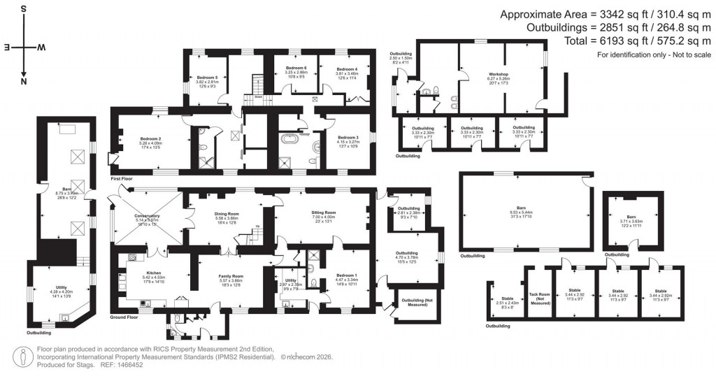 Floorplans For Upton Cross - 10.66 acres in all
