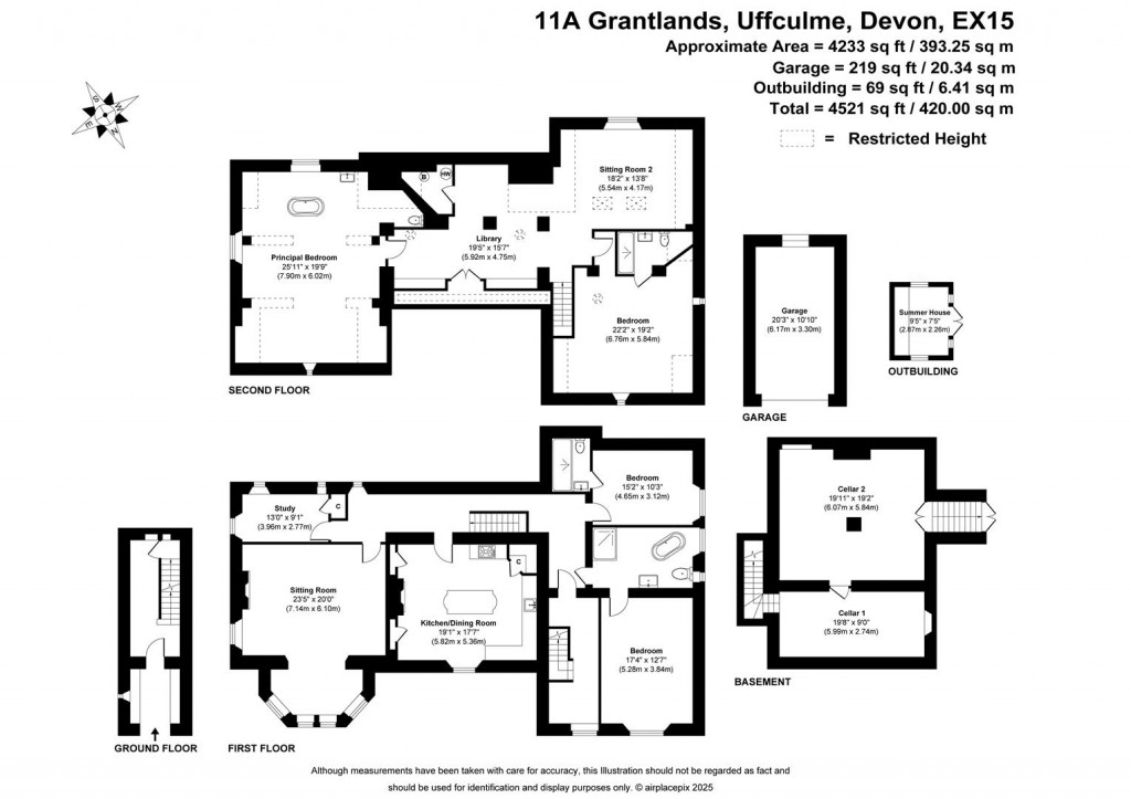 Floorplans For Commercial Road, Uffculme, Cullompton