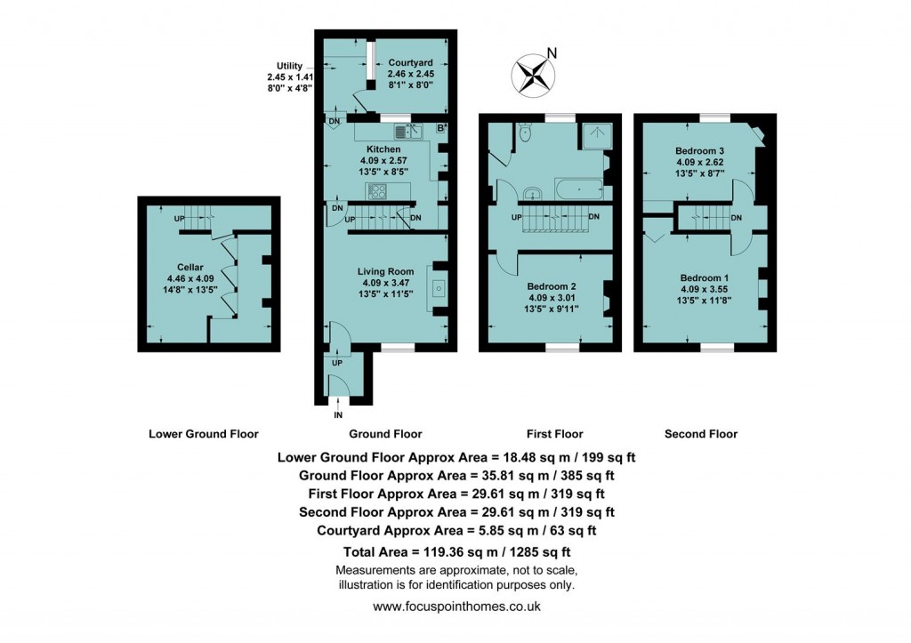 Floorplans For Milton Street, Banbury