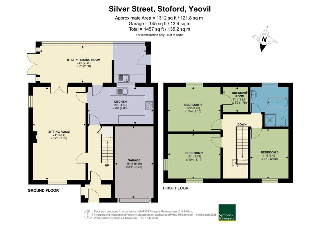 Floorplans For Silver Street, Stoford, Yeovil