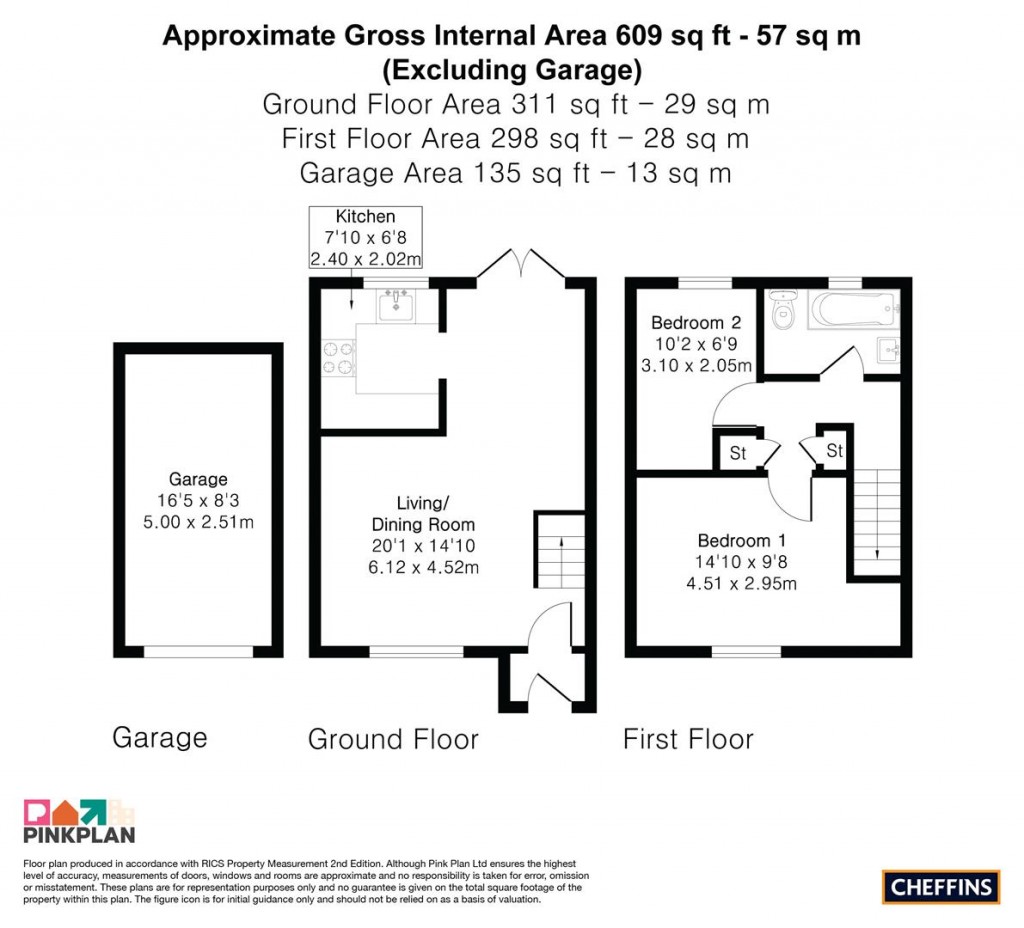 Floorplans For Horsham Close, Haverhill