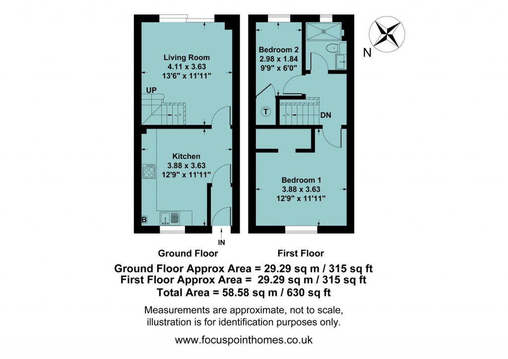 Floorplans For Parklands, Banbury - Recently renovated