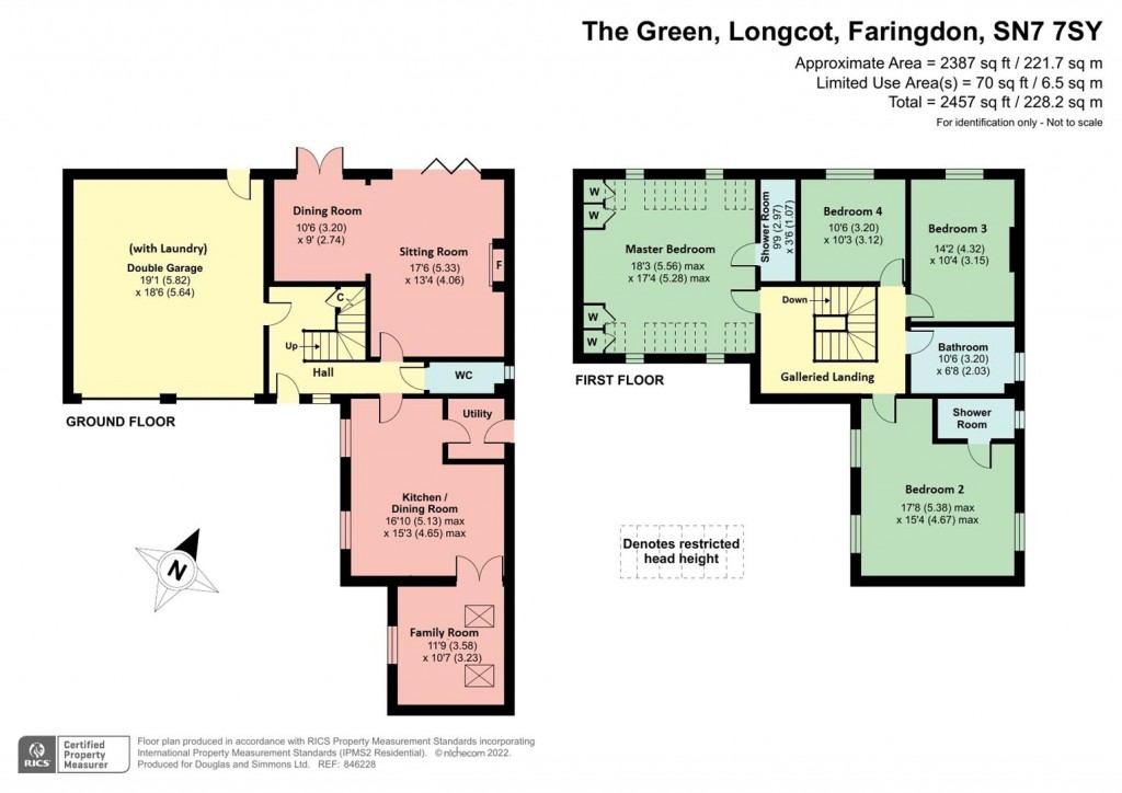 Floorplans For Longcot, Faringdon, Oxfordshire. SN7