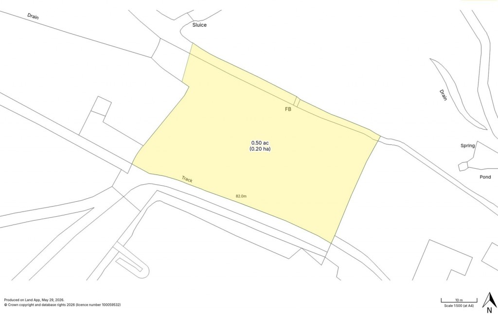 Floorplans For Land at Southover, Southover, Dorchester