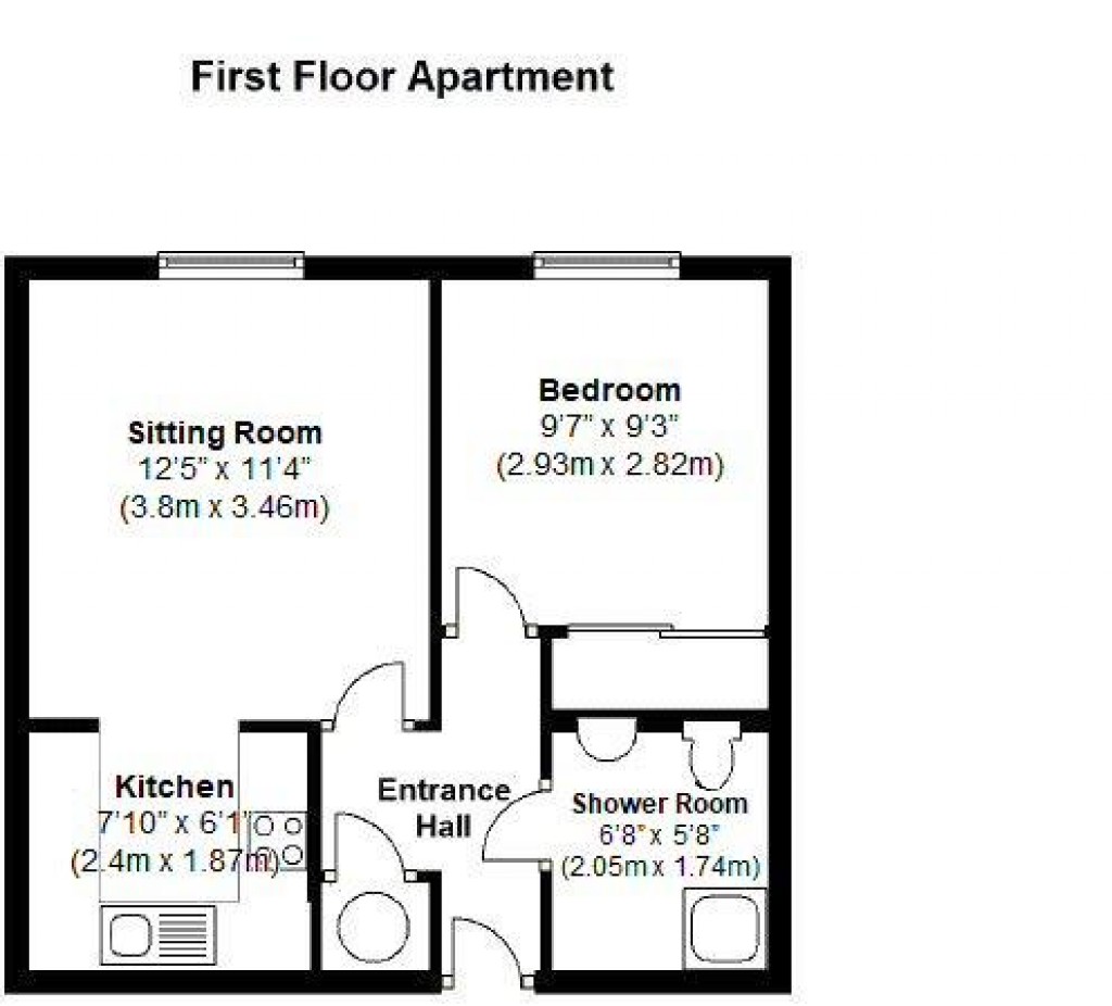 Floorplans For Farmadine House, Saffron Walden