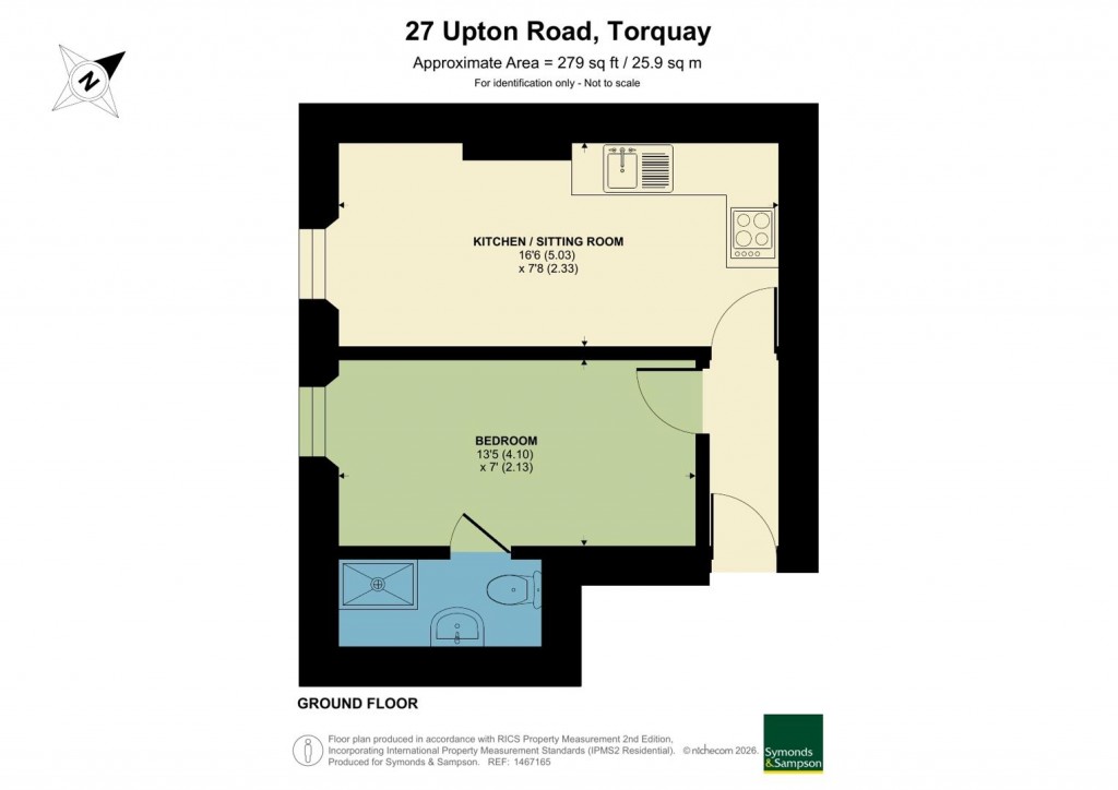 Floorplans For Upton Road, Torquay