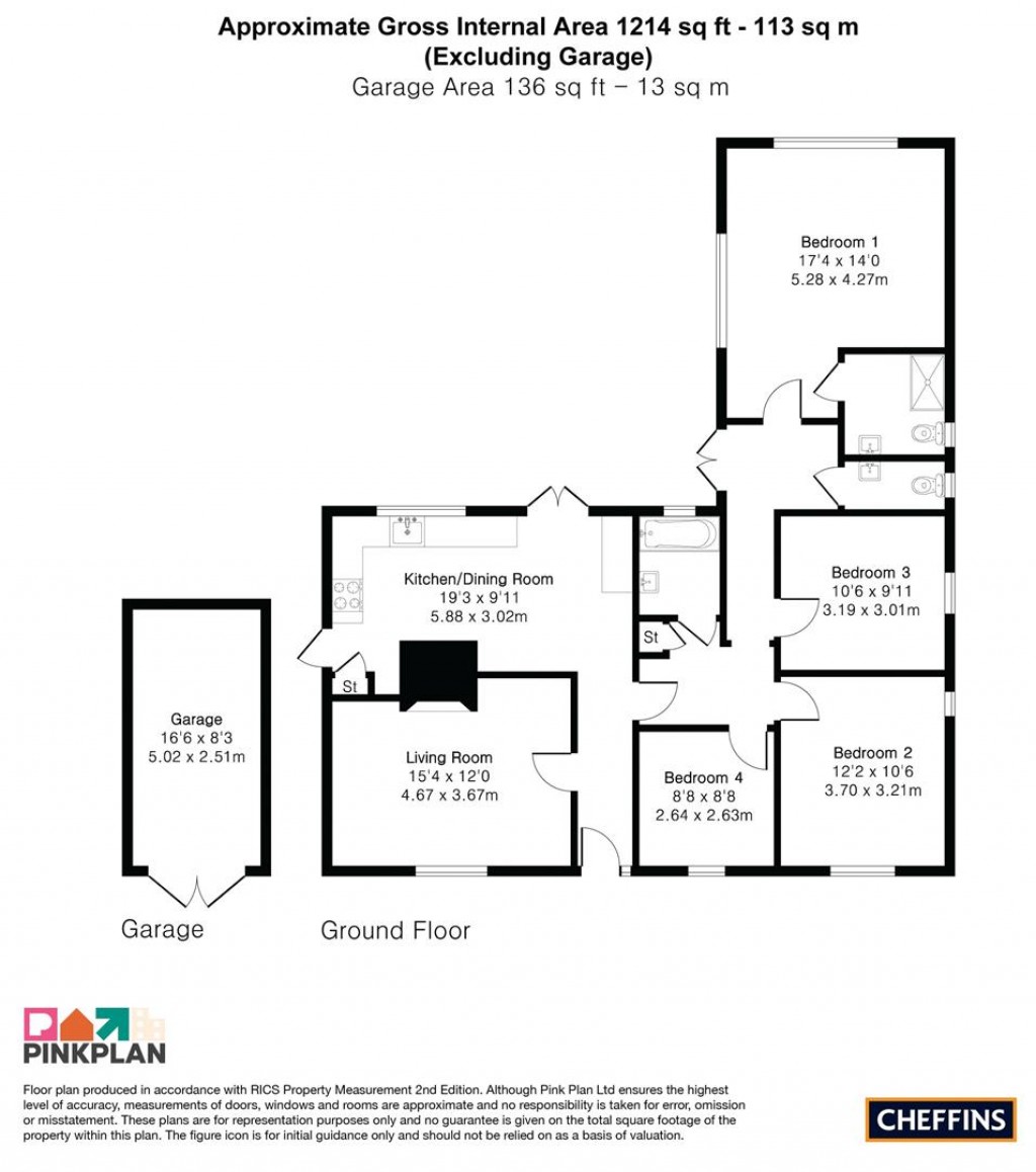 Floorplans For Moulton Road, Gazeley