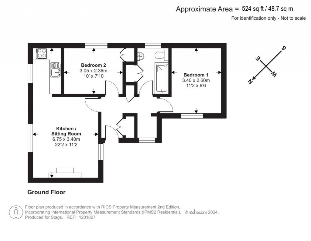 Floorplans For Crackington Haven, Bude
