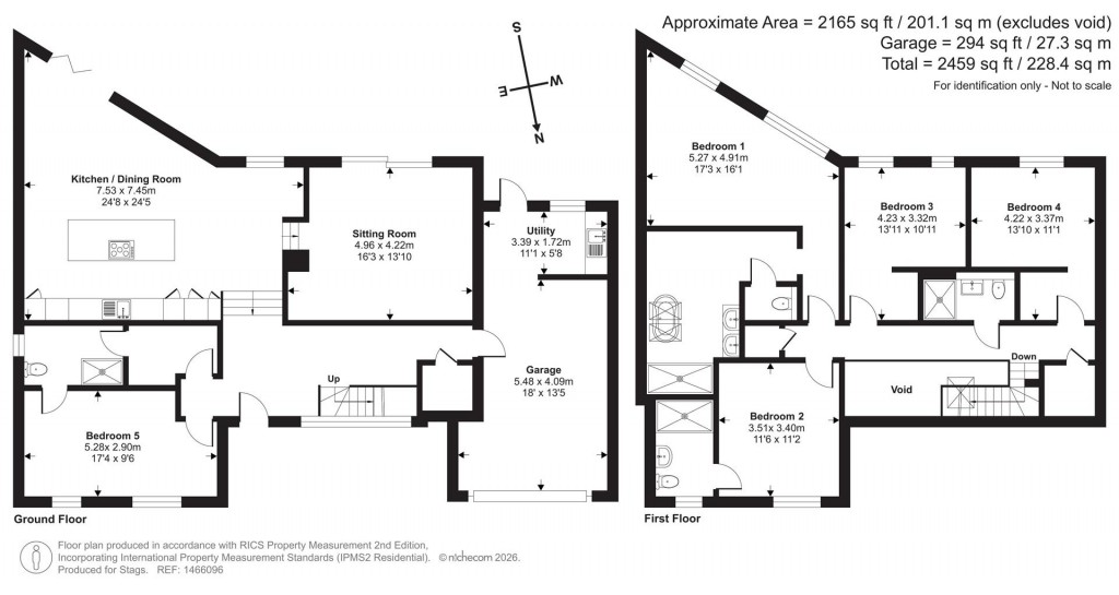 Floorplans For Birch Road, Lympstone, Exmouth
