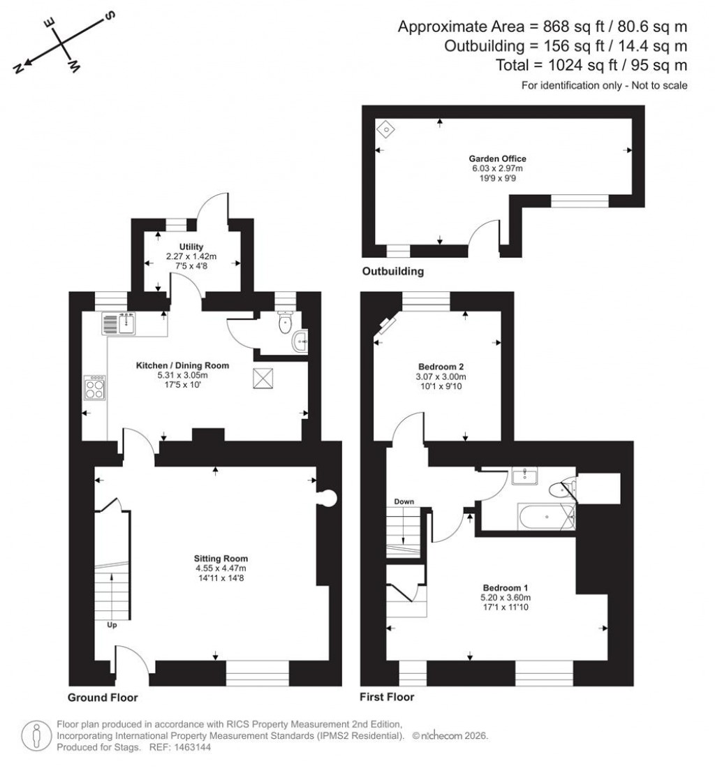 Floorplans For The Village, Yeoford, Crediton
